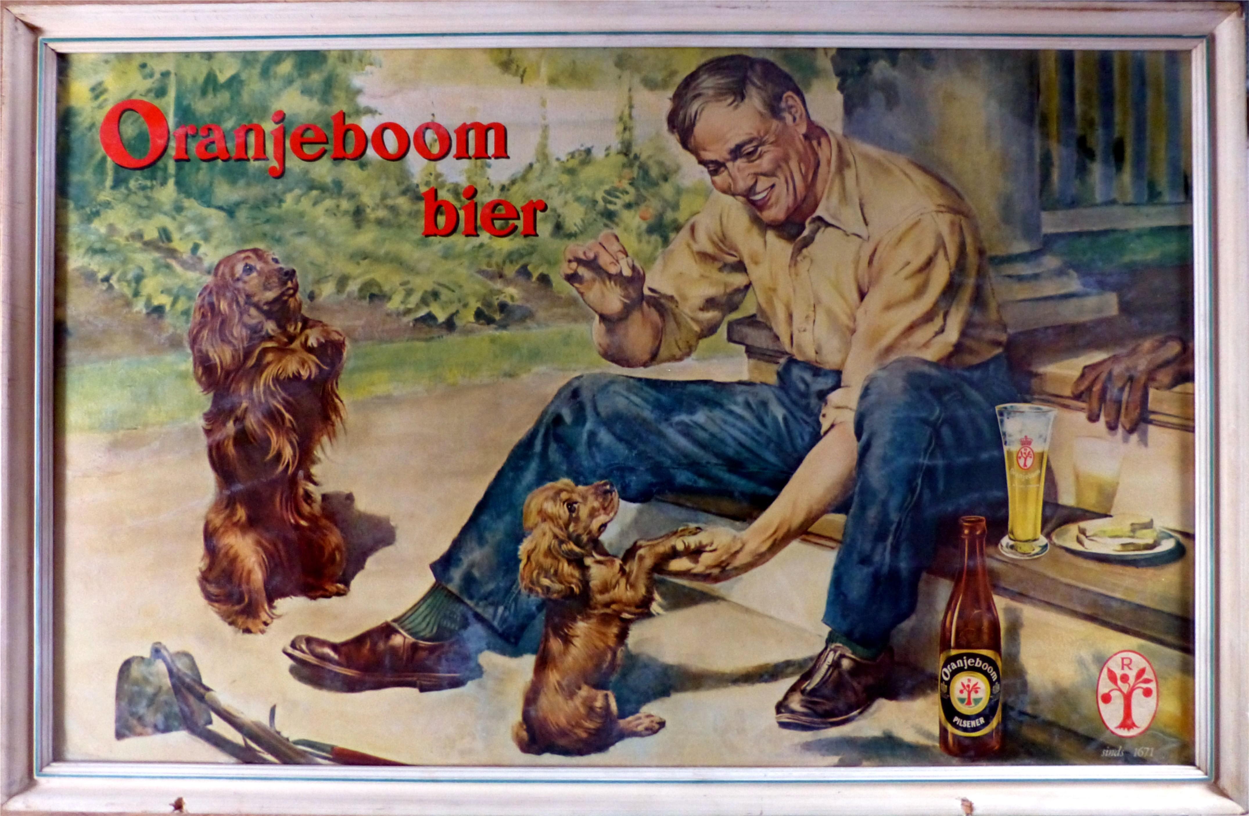 Oranjeboom Bier - Oude reclame