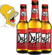 Duff beer - The Simsons