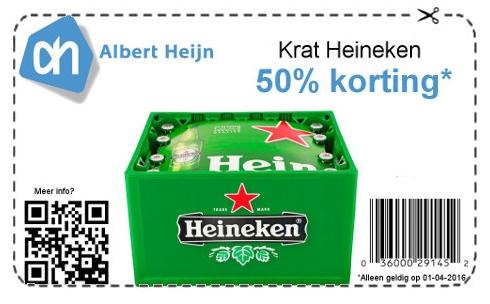 Coupon AH alleen vandaag geldig