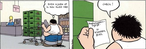 Dirkjan doet boodschappen Dirkjan doet boodschappen