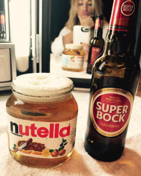 Bierontbijt Helene Fischer instagram