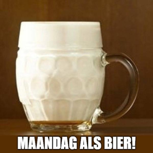 Maandag als bier Maandag als bier