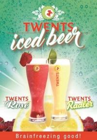 Twents iced beer rose en radler flyer