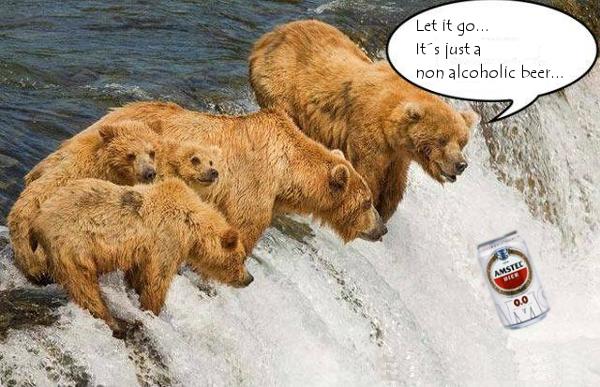 Beren drinken bier Beren drinken bier