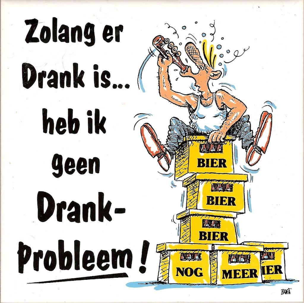 Zolang er bier is....