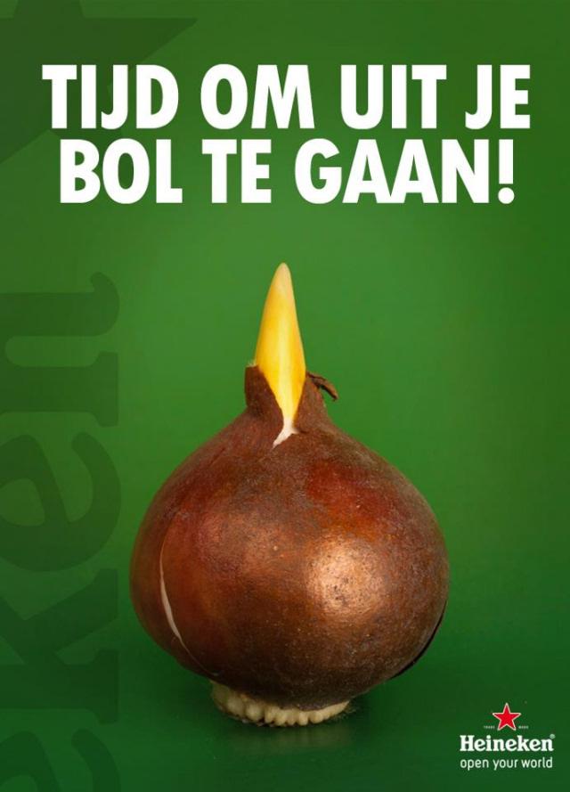 Heineken tulp 1april