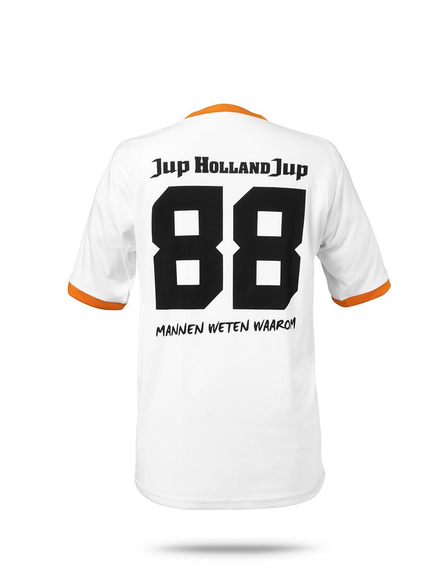 Witte Jupiler EK shirt achterkant 88
