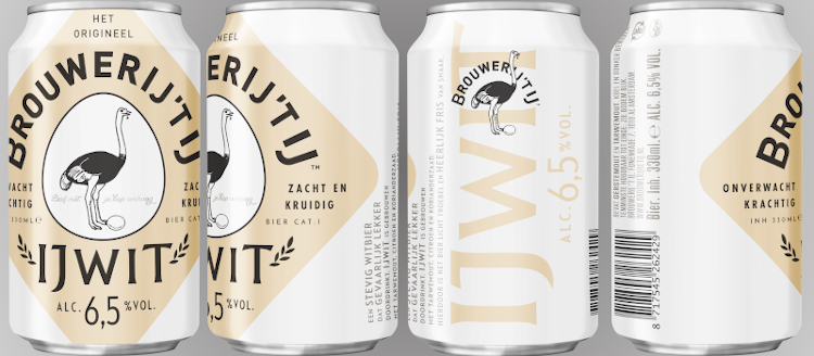 Blikjes IJwit draaiend