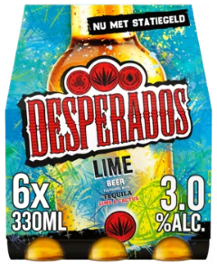 Desperados Lime nu met statiegeld