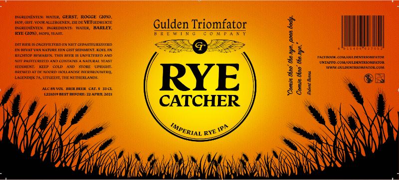 Rye Catcher etiket 