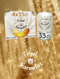 Tripel Karmeliet op blik