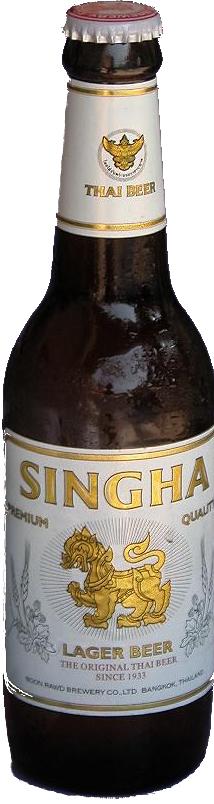 Singha beer flesje bier