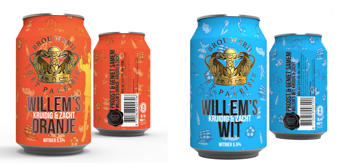 willems oranje en willems wit zelfde bier