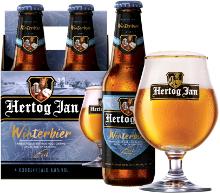 4pack Hertog Jan Winterbier met glas