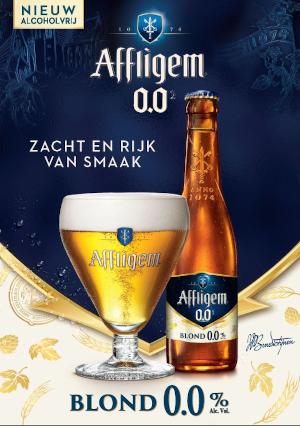 Affligem 0.0% gelanceerd in Nederland