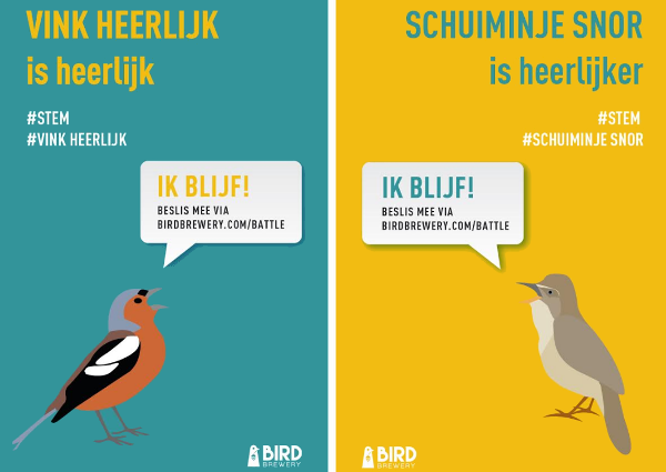 Beslis mee met Bird Brewery