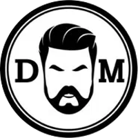 Bier door mannen logo