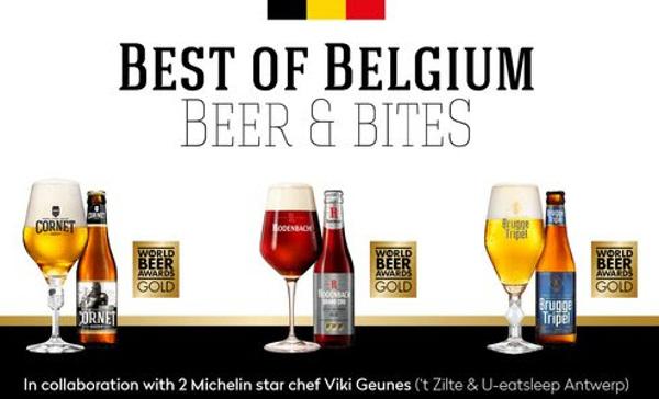 Belgisch bier & bites door Rodenbach en Palm Belgian Craft Brewers