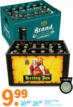 Bier in de aanbieding