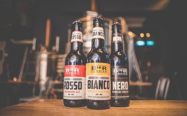 Bierfabriek bieren op fles