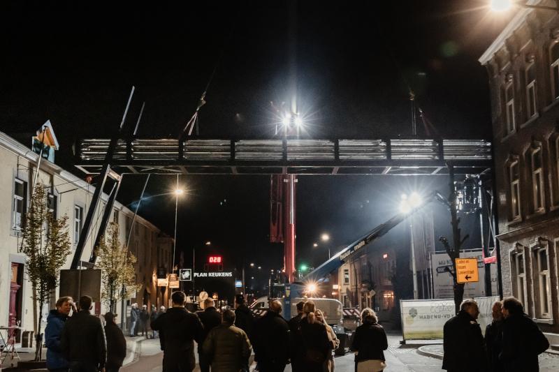 Bierleiding geplaatst bij Gulpener bierbrouwerij