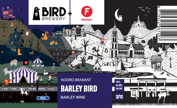Barley Bird etiket van Bird Brewery en Frontaal