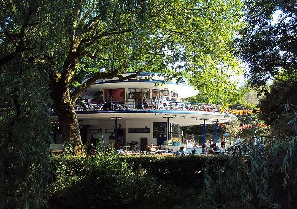 Blauwe Theehuis Vondelpark wordt IJ proeflokaal