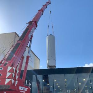 gisttank, hijskraan, lucht, de brabandere  