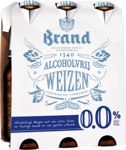 Brand Weizen 0.0 sixpack