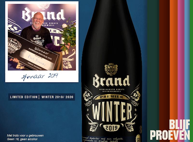 Brand winnaar Piet Reniers 