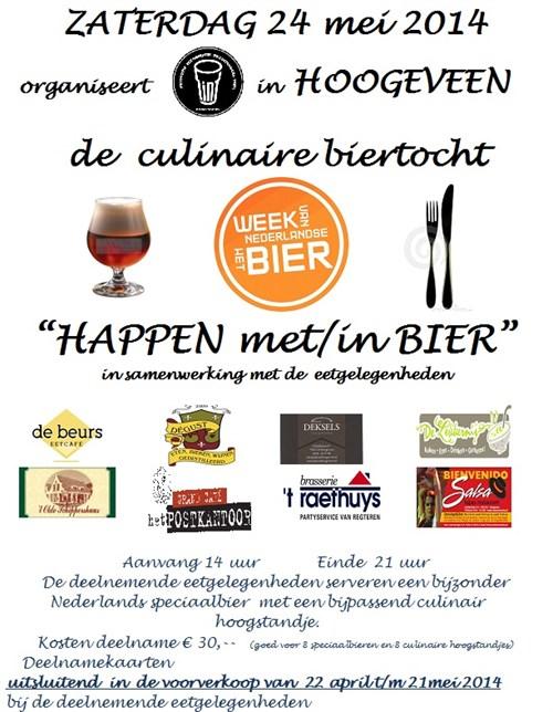 Culinaire biertoch flyer
