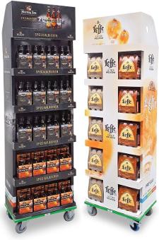 Hertog Jan en Leffe Displays