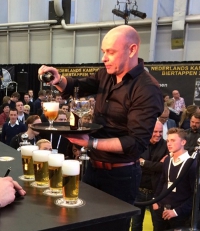 Edwin Bentum Winnaar NK Tapwedstrijd Horecava 2016