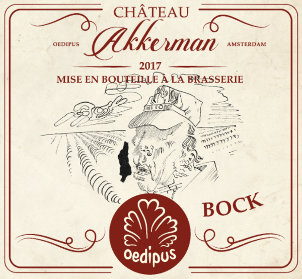 Etiket Chateau Akkerman van Oedipus
