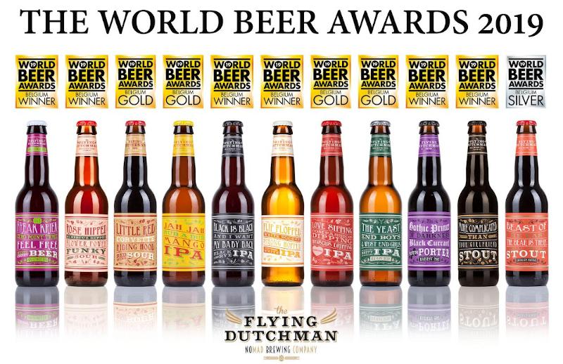 Flying Dutchman succes tijdens World Beer Awards 2019
