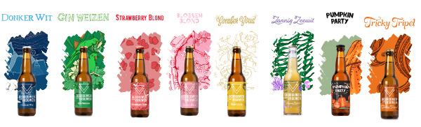 Gebrouwen door Vrouwen bieren