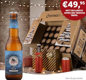 Trinitas Tripel van Jopen exclusief in de Beerwulf Adventskalender