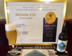 Gouden medaille voor Spieghelsbier
