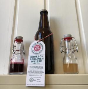 Grolsch Berliner Weisse met siroop