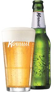 Grolsch Kornuit flesje en glas