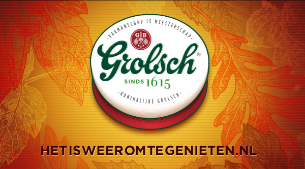 Grolsch herfstbok: weer om te genieten