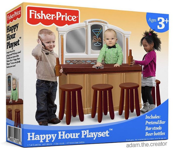 Happy Hour speelset van Fisher Price