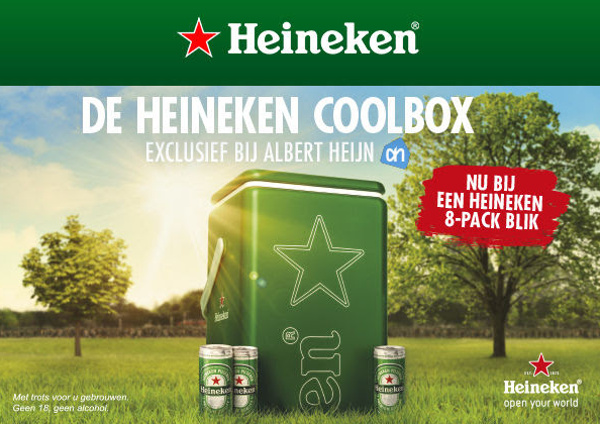 Heineken Coolbox vanaf nu bij AH