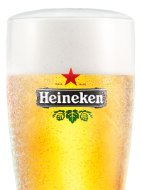 Glas Heineken