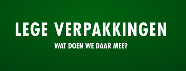 Heineken lege verpakkingen