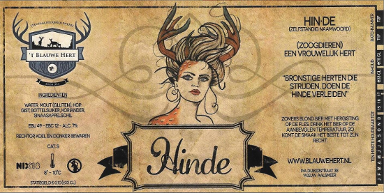 Hinde; Speciaalbierbrouwerij 