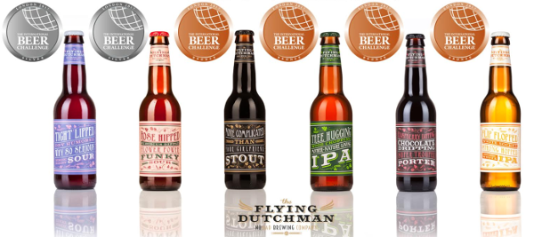 International Beer Challenge award winners van the flying Dutchman