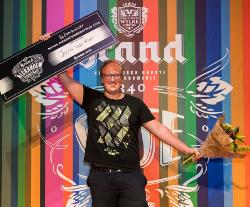 Jens van Riel wint Brand Bierbrouwwedstrijd