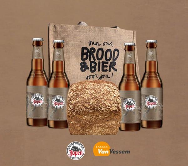 Jopen komt met bier gemaakt van brood