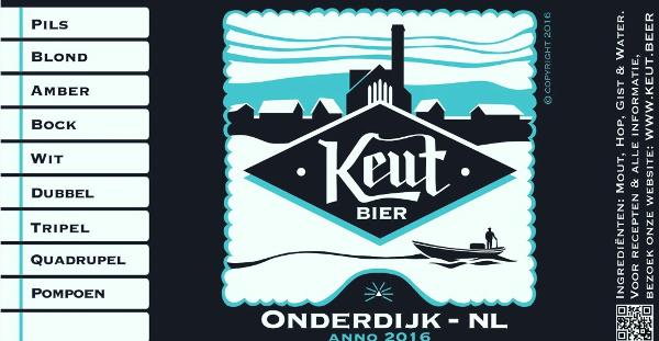 Keut bier etiket